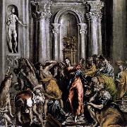 El Greco The Purification of the Temple France oil painting artist